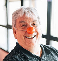 John, résident au CRRF André Lalande (Noth)