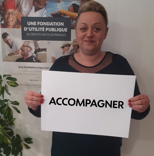 Séverine, auxiliaire de vie ASAPAD
