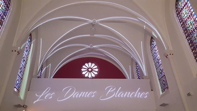 « Envoûtantes Dames Blanches » : une histoire en mapping vidéo