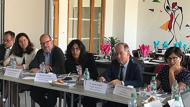 Myriam El Khomri en visite à l'ASAPAD