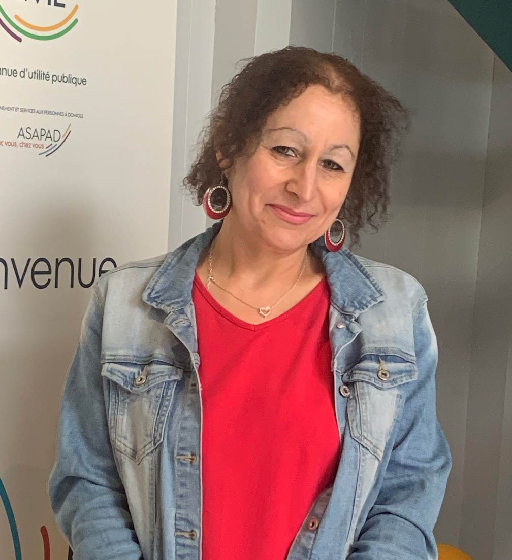Alda Leneteur, auxiliaire de vie