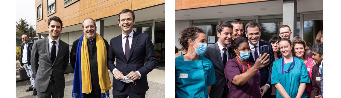 Visite ministérielle en Isère
