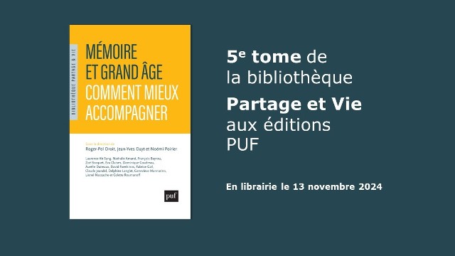 Parution : « Mémoire et grand âge : comment mieux accompagner »