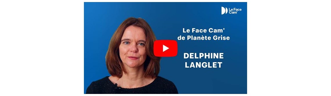 Delphine Langlet est Face Cam' pour le Think Tank Matières Grises