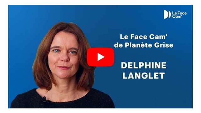 Delphine Langlet est Face Cam' pour le Think Tank Matières Grises
