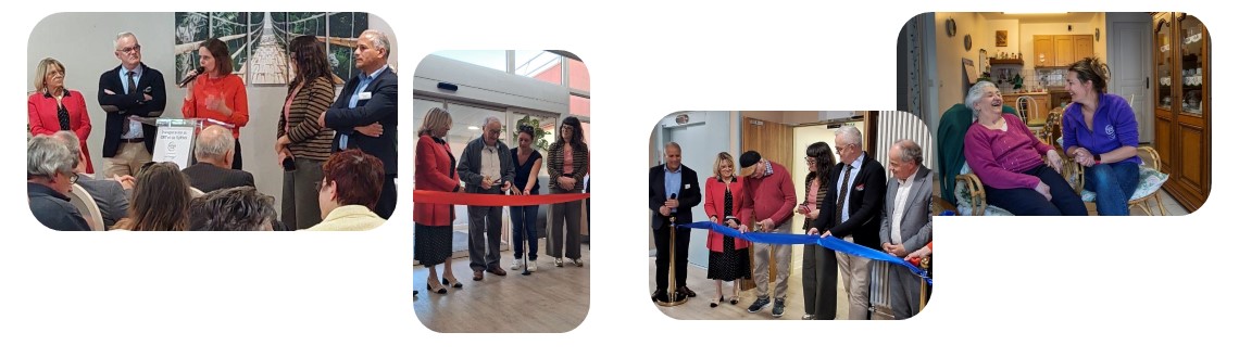 Inauguration du CRT et de l'UPHV Les Champs à Coulommiers