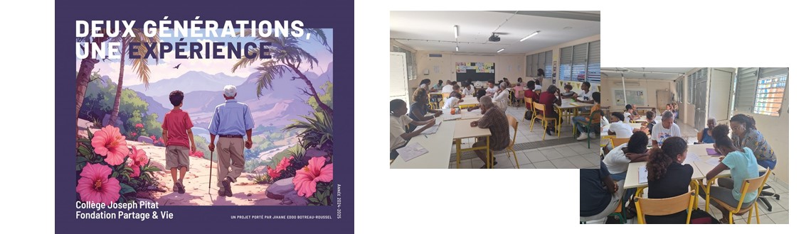 Quand les générations écrivent ensemble : une aventure littéraire et humaine en Guadeloupe