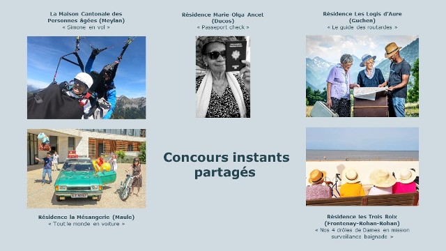 Instants partagés : les finalistes et le gagnant !