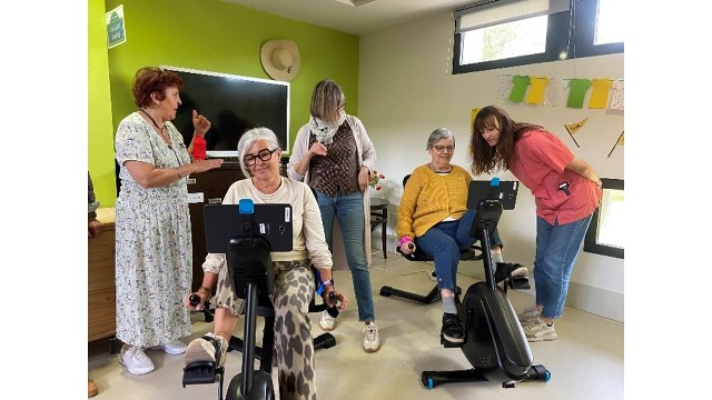 A l’EHPAD l’Arousiney, le Tour de France devient une aventure collective, solidaire et joyeuse