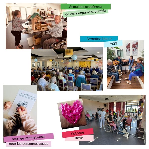 Semaine Bleue, Octobre Rose, Semaine européenne du Développement Durable…
