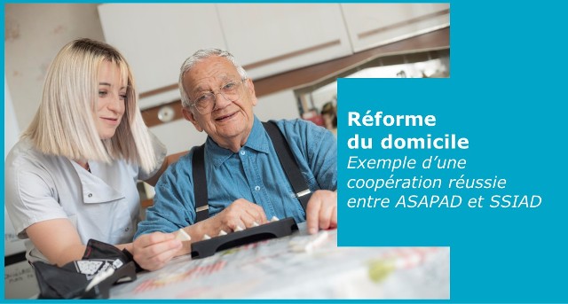 Anticiper la réforme du domicile : l’exemple concret d’une coopération réussie entre l’ASAPAD et le SSIAD de Lewarde