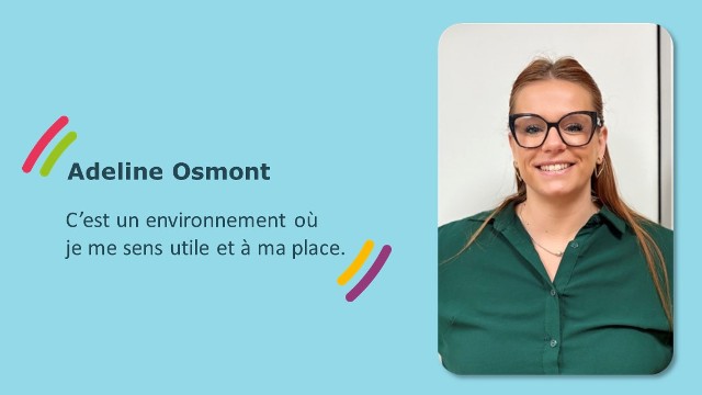 Adeline Osmont, d’agent de soins à IDEC