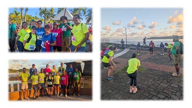 À La Valériane, soignants et patients avancent ensemble aux Foulées trinitéennes