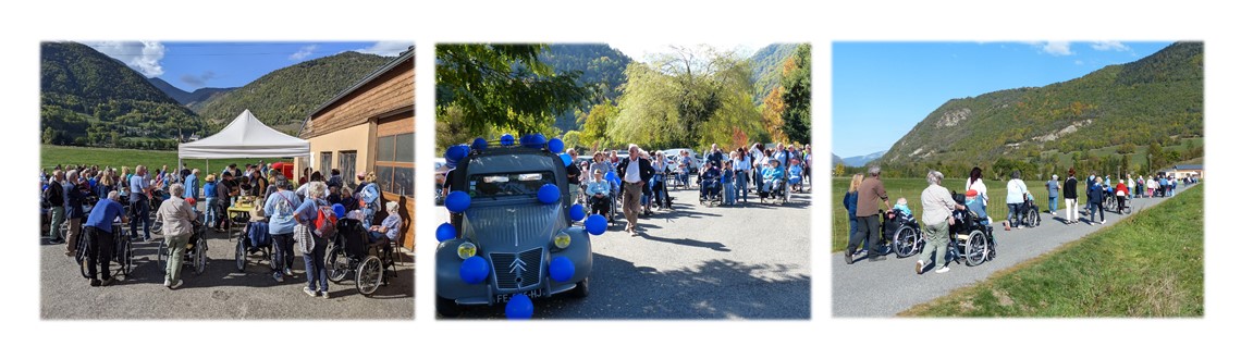 Marche Bleue à Guchen : un moment fort entre générations