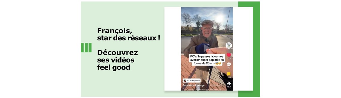 François, TikTokeur phare de Partage et Vie au Val des Roses