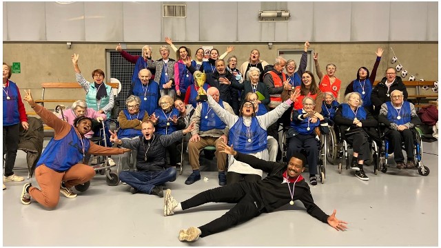 Olympiades de la fraternité : les EHPAD Lanmodez et Gabrielle d’Estrées relèvent le défi sportif