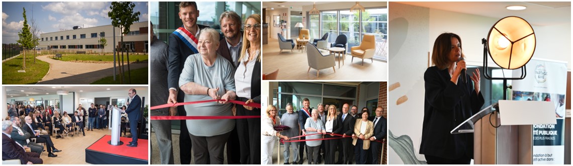 Inauguration du village autonomie d’Auberchicourt
