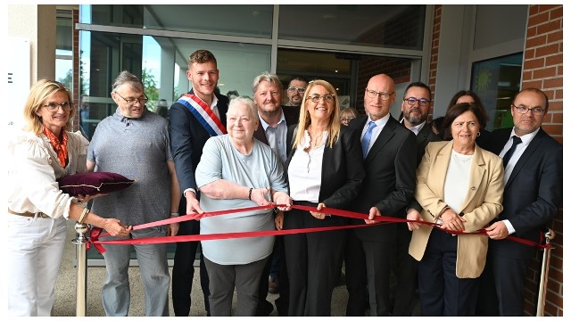 Inauguration du village autonomie d’Auberchicourt