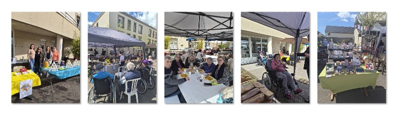 Un marché convivial au Village de la Croix-Blanche