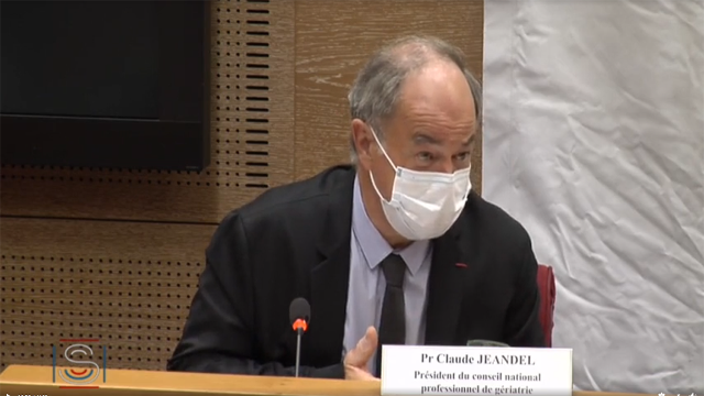 Pr Claude Jeandel au Sénat