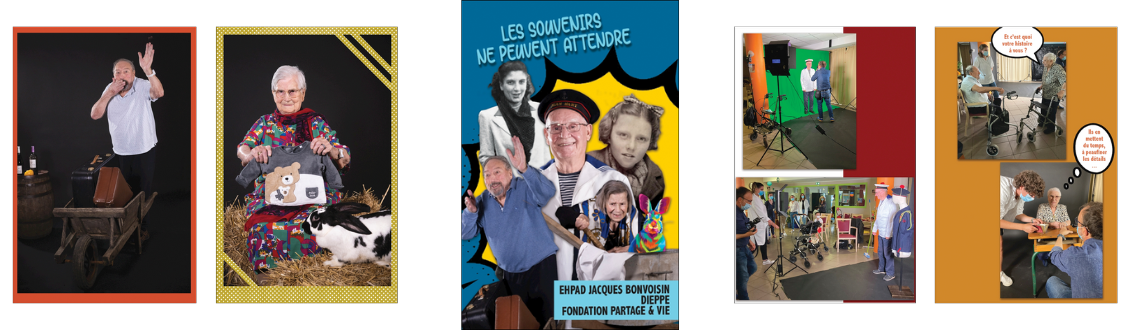 « Les souvenirs ne peuvent attendre », ainsi se nomme le projet de l’EHPAD Jacques Bonvoisin à Dieppe.