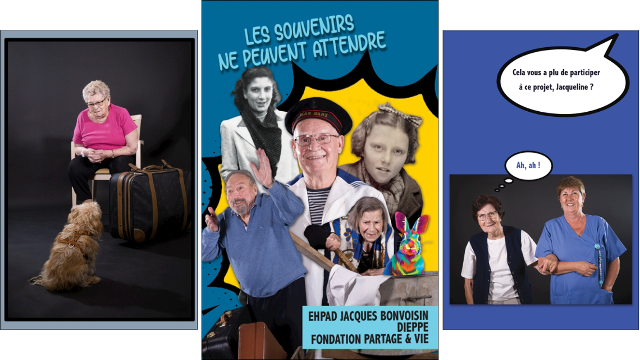 « Les souvenirs ne peuvent attendre », ainsi se nomme le projet de l’EHPAD Jacques Bonvoisin à Dieppe.