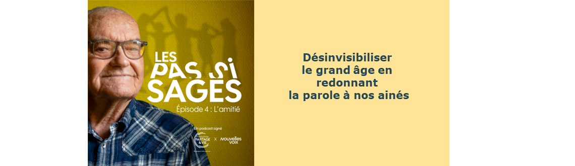 Découvrez le 4e épisode de notre série de podcasts !   
