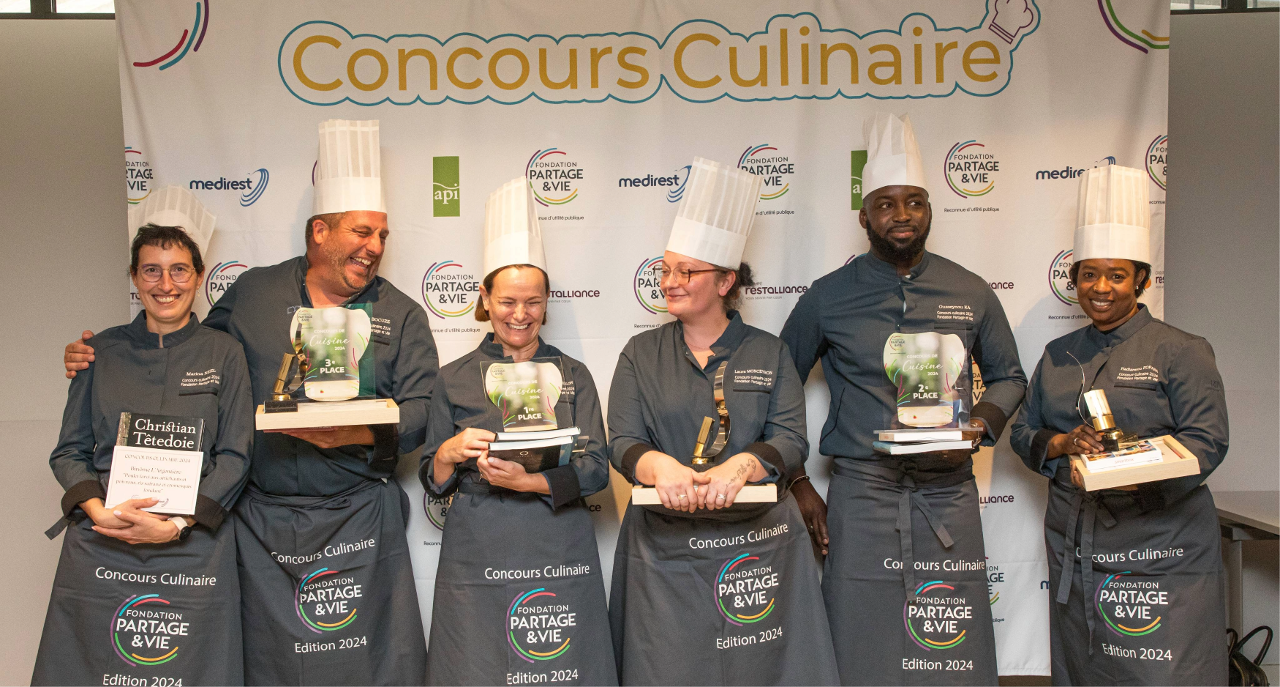 Finale du concours de cuisine Partage et Vie
