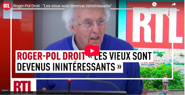 Roger-Pol Droit à la Matinale de RTL