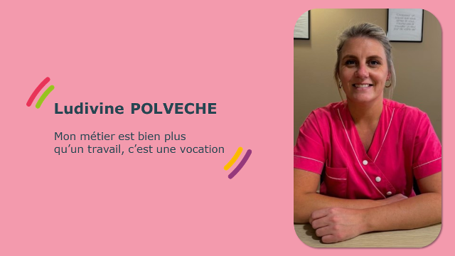 Ludivine POLVECHE, agente de soins